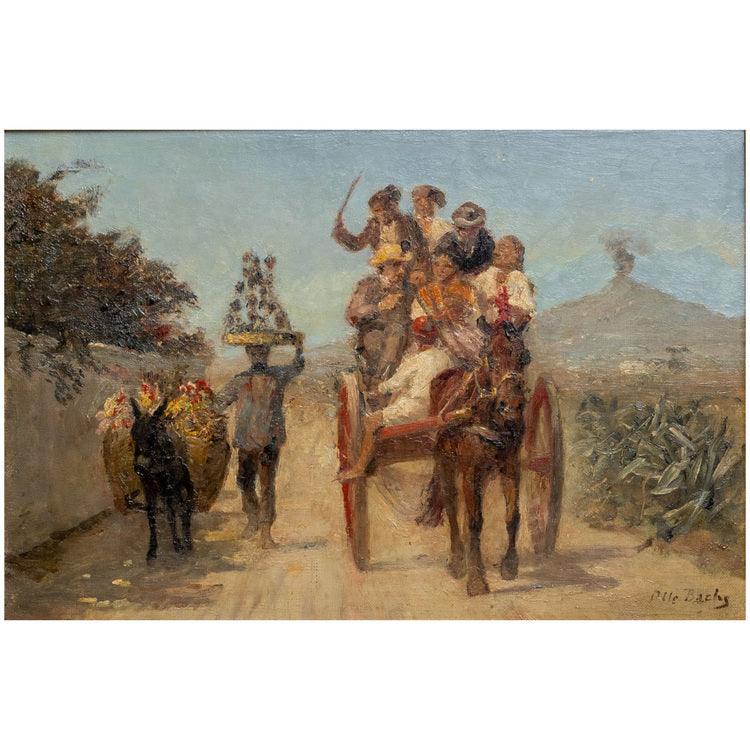 Otto Bache (1839-1927) Italian attendance, 19th Century - Ehrl Fine Art & Antiques