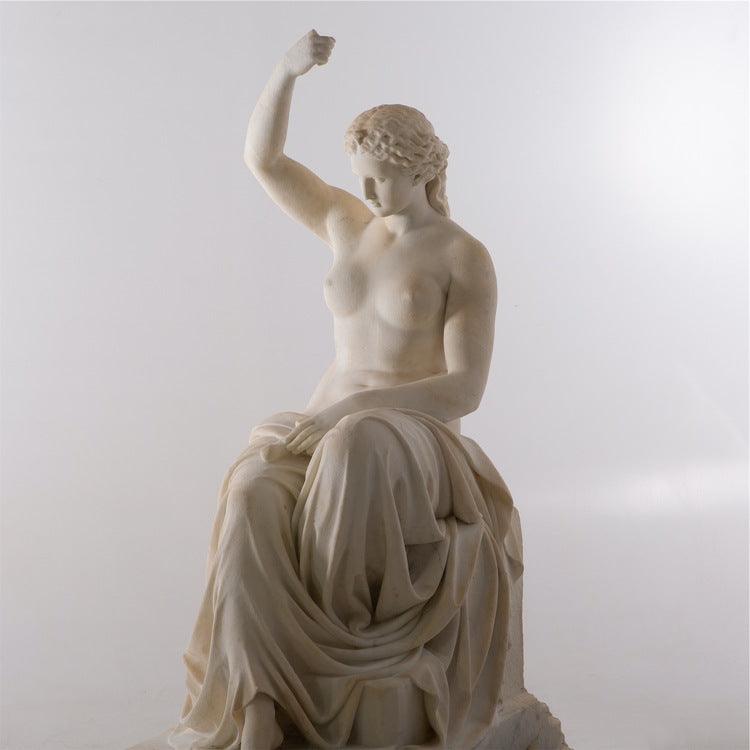 Neoclassical Marble Sculpture of Eirene, Italy, 1st Half 19th Century - Ehrl Fine Art & Antiques