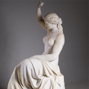 Neoclassical Marble Sculpture of Eirene, Italy, 1st Half 19th Century - Ehrl Fine Art & Antiques