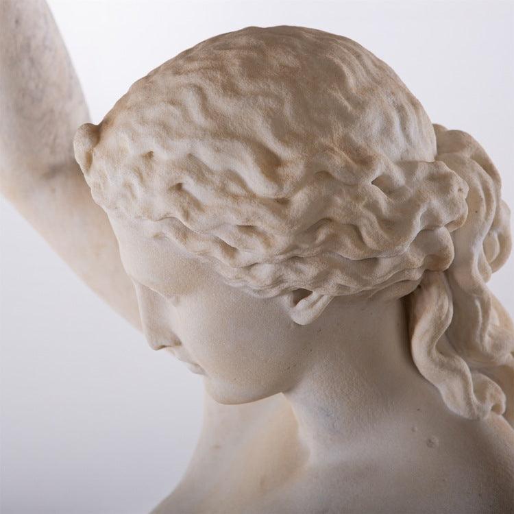 Neoclassical Marble Sculpture of Eirene, Italy, 1st Half 19th Century - Ehrl Fine Art & Antiques