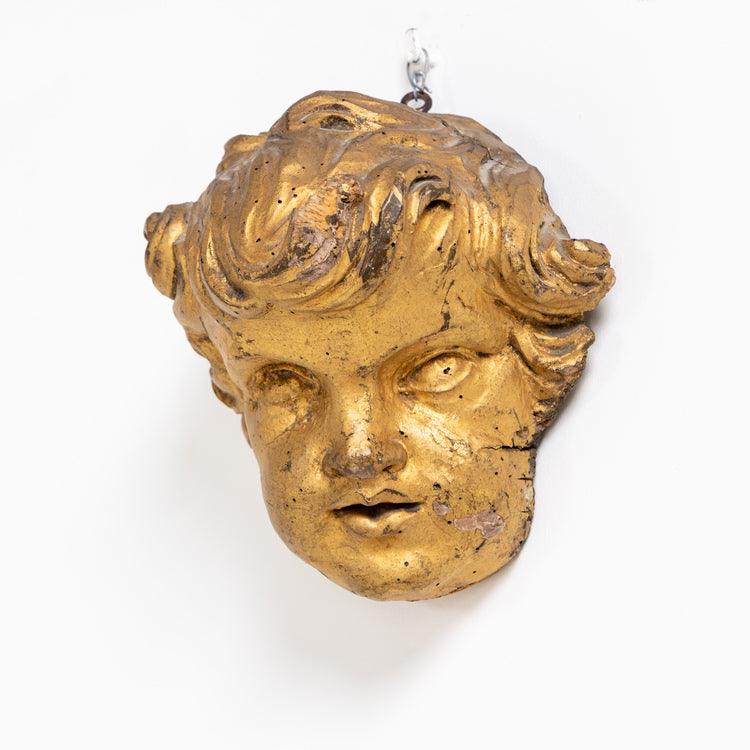 Baroque Angel's Head, 18th Century - Ehrl Fine Art & Antiques