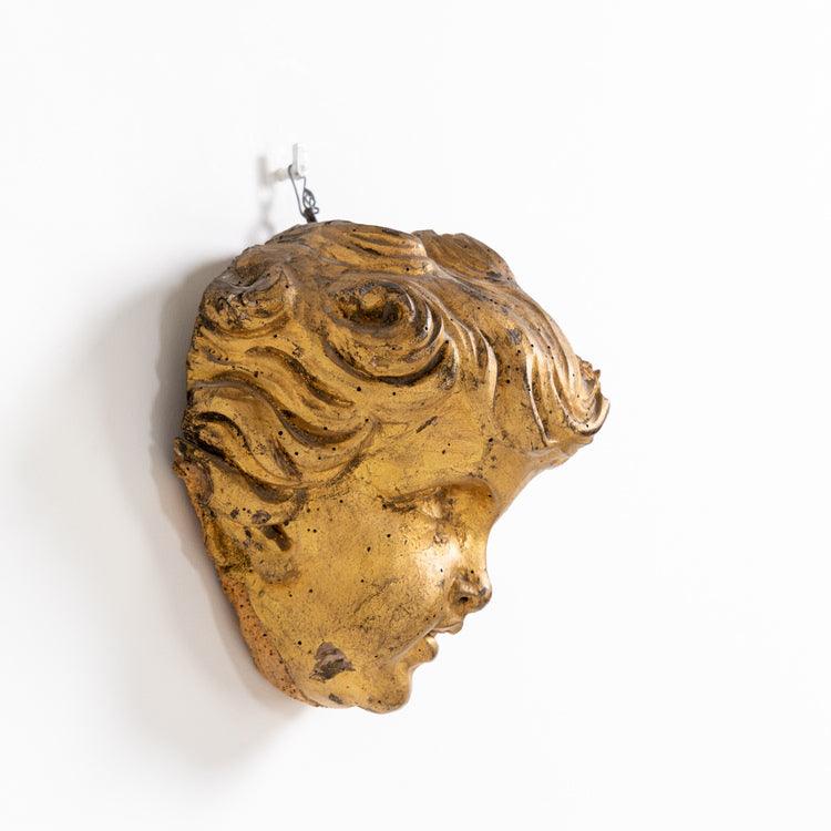 Baroque Angel's Head, 18th Century - Ehrl Fine Art & Antiques
