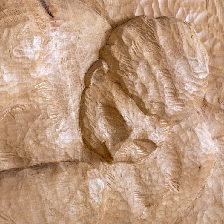 Antonio Amodio Wooden relief, dat. 1990 - Ehrl Fine Art & Antiques