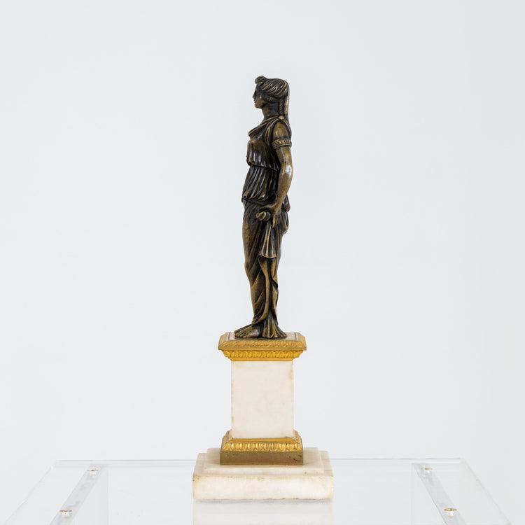 Bronze Candlestick, 19th Century - Ehrl Fine Art & Antiques