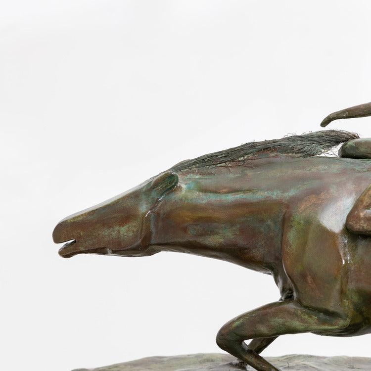 Bronze modernist plaster sculpture, probably France mid-20th century - Ehrl Fine Art & Antiques