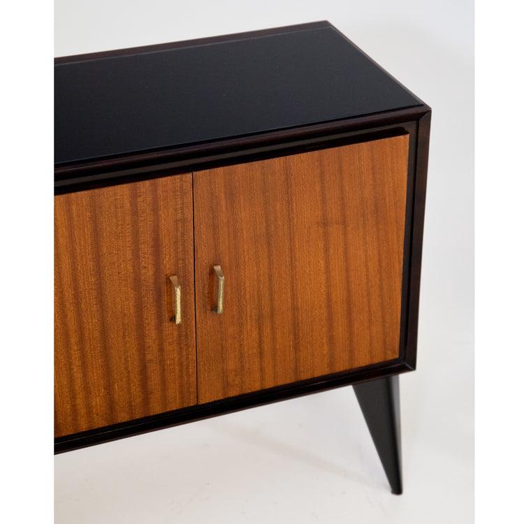 Commode and Bedside Table Ensemble, Italy Mid-20th Century - Ehrl Fine Art & Antiques