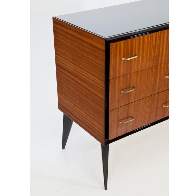 Commode and Bedside Table Ensemble, Italy Mid-20th Century - Ehrl Fine Art & Antiques