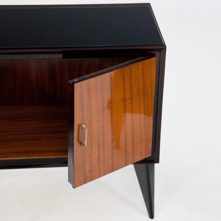 Commode and Bedside Table Ensemble, Italy Mid-20th Century - Ehrl Fine Art & Antiques
