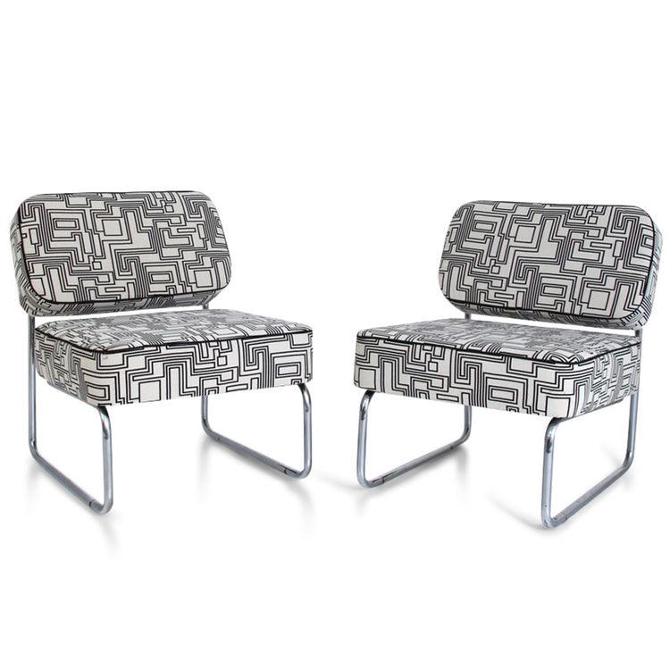 Bauhaus Lounge Chairs, 1960s - Ehrl Fine Art & Antiques