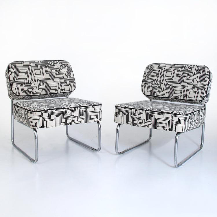 Bauhaus Lounge Chairs, 1960s - Ehrl Fine Art & Antiques