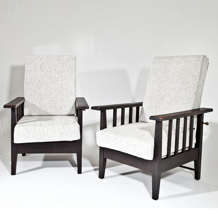 Lounge Chairs, Functionalism, prob. Czechoslovakia 1940s - Ehrl Fine Art & Antiques