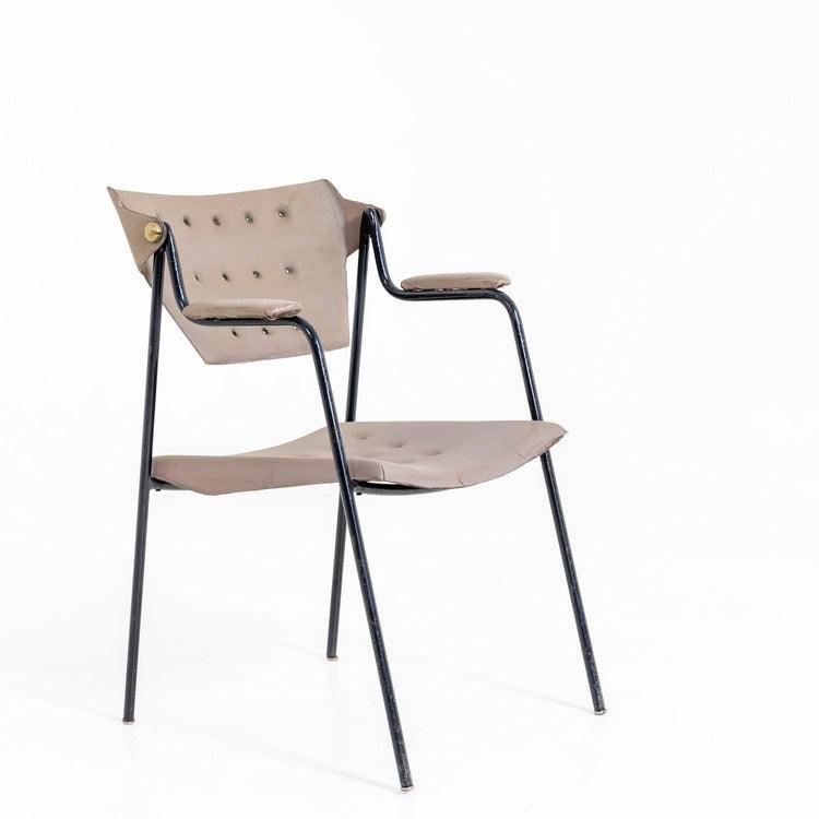 Armchair DU 9 by Gastone Rinaldi for Rima, Italy 1951 - Ehrl Fine Art & Antiques