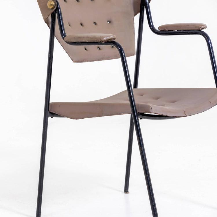 Armchair DU 9 by Gastone Rinaldi for Rima, Italy 1951 - Ehrl Fine Art & Antiques