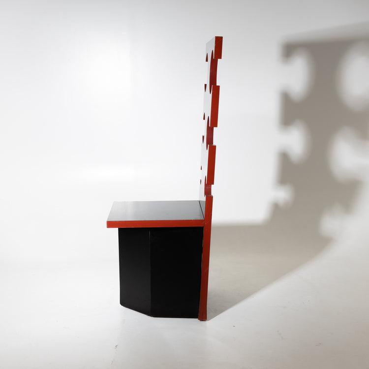 Max Papiri Sculptural Chair for Mario Sabot, Italy 1970s - Ehrl Fine Art & Antiques