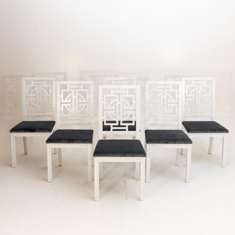 Dining room chairs, late 20th century - Ehrl Fine Art & Antiques