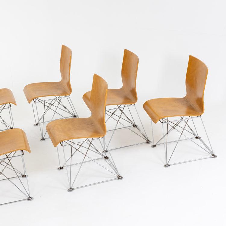Set of Jean Louis Berthet chairs - Ehrl Fine Art & Antiques