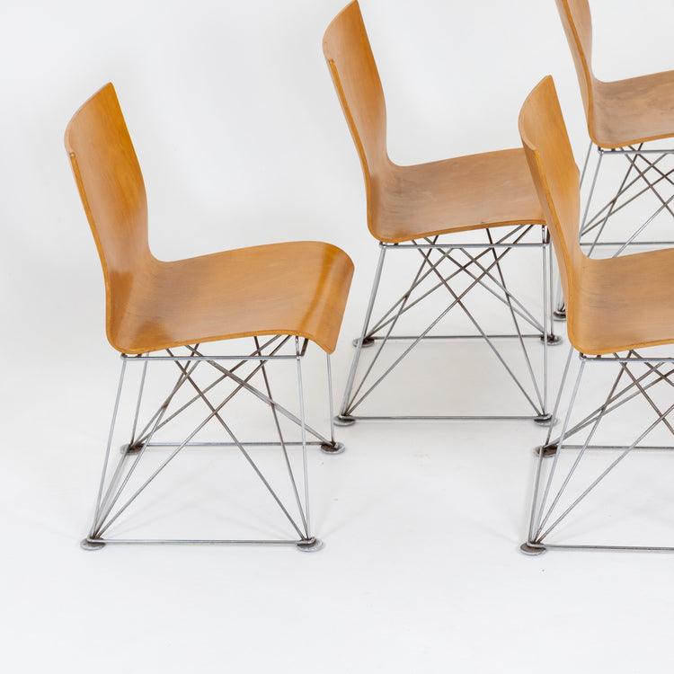 Set of Jean Louis Berthet chairs - Ehrl Fine Art & Antiques