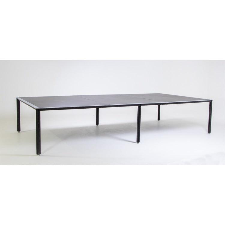 Conference Table, Fasce Cromate Series, Caccia Dominioni for Azucena, Italy 1960s - Ehrl Fine Art & Antiques