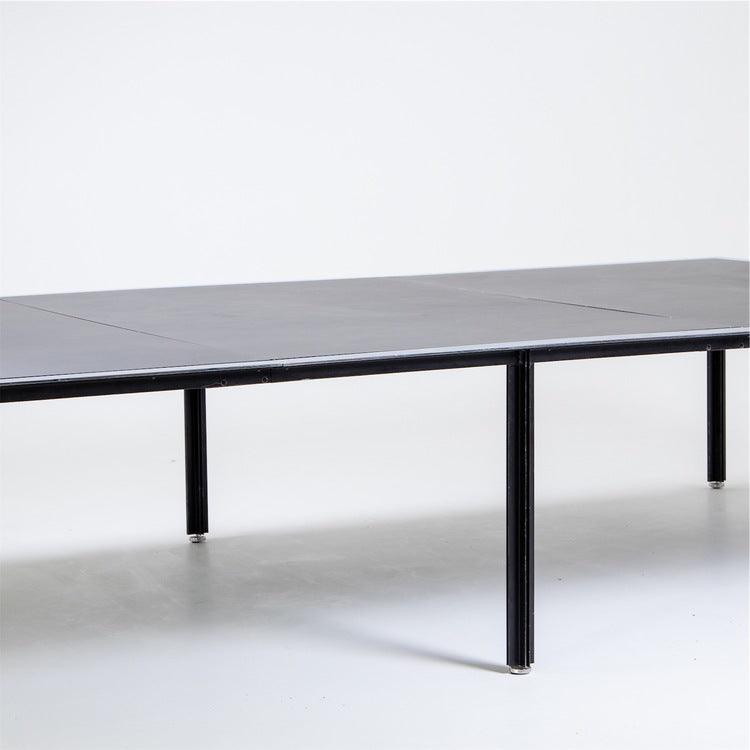 Conference Table, Fasce Cromate Series, Caccia Dominioni for Azucena, Italy 1960s - Ehrl Fine Art & Antiques