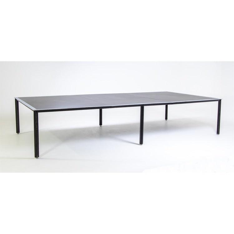 Conference Table, Fasce Cromate Series, Caccia Dominioni for Azucena, Italy 1960s - Ehrl Fine Art & Antiques