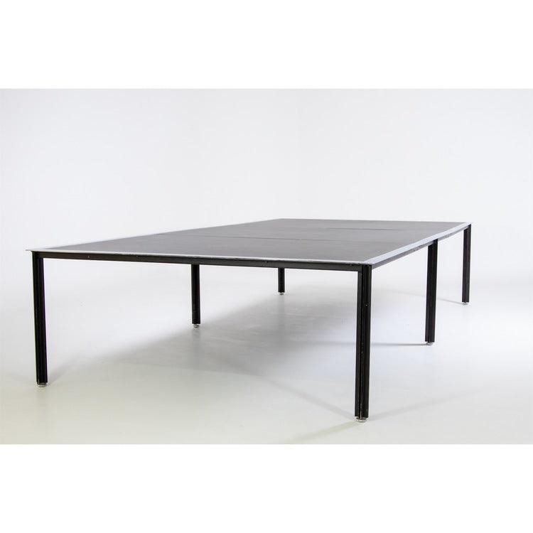 Conference Table, Fasce Cromate Series, Caccia Dominioni for Azucena, Italy 1960s - Ehrl Fine Art & Antiques