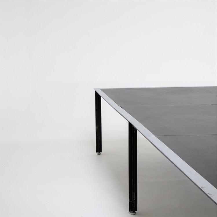 Conference Table, Fasce Cromate Series, Caccia Dominioni for Azucena, Italy 1960s - Ehrl Fine Art & Antiques