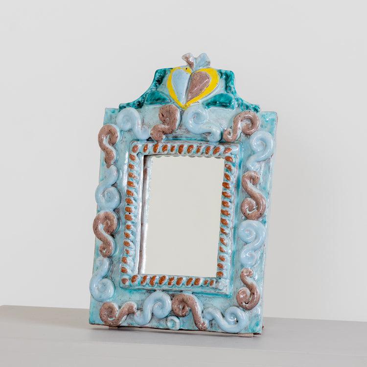 René Buthaud (1886-1986), mirror frame, France 1940s - Ehrl Fine Art & Antiques