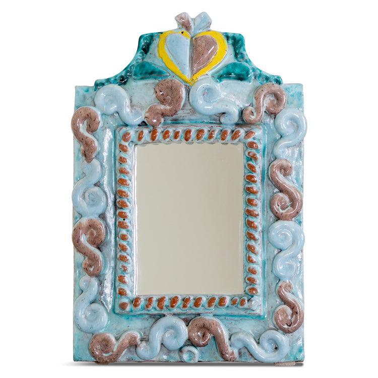 René Buthaud (1886-1986), mirror frame, France 1940s - Ehrl Fine Art & Antiques