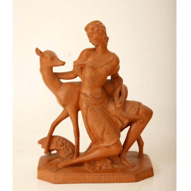 Diana and Venus by Mario Bandini, Italy 1930 - Ehrl Fine Art & Antiques