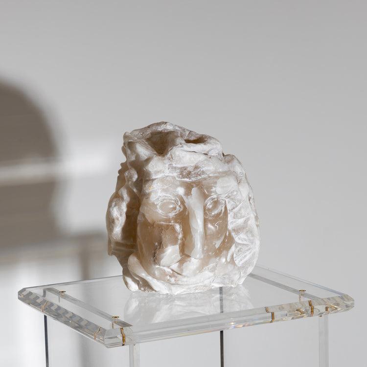 Alabaster Head, 20th Century - Ehrl Fine Art & Antiques