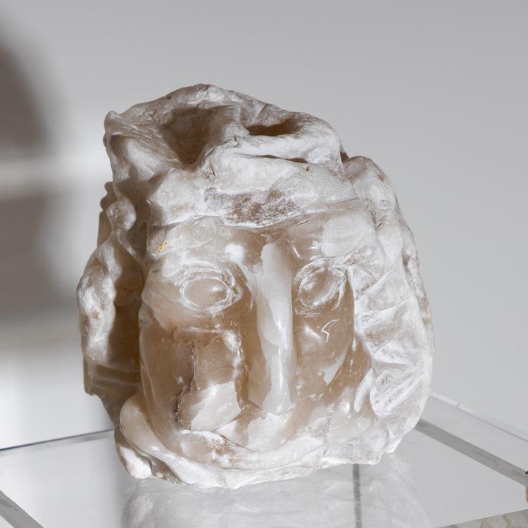 Alabaster Head, 20th Century - Ehrl Fine Art & Antiques