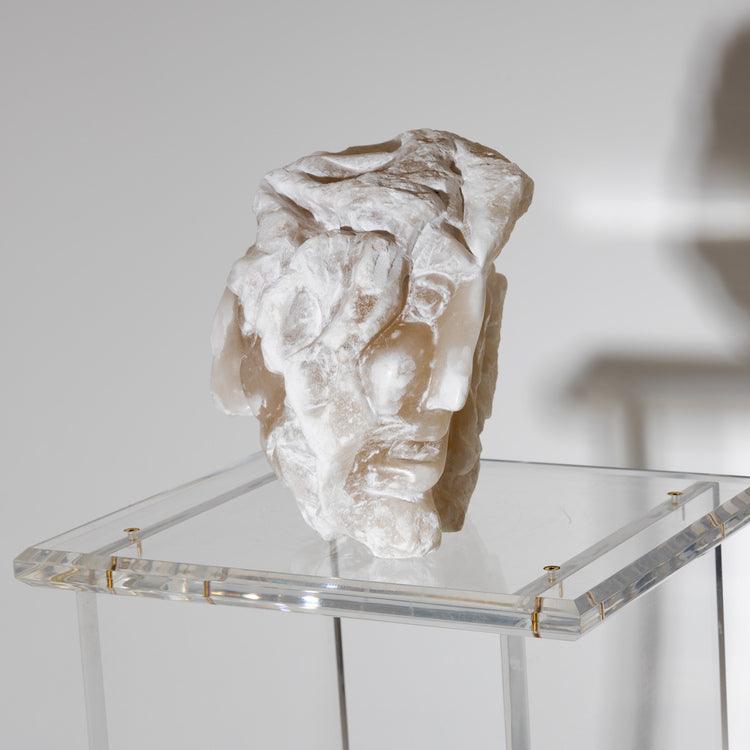 Alabaster Head, 20th Century - Ehrl Fine Art & Antiques