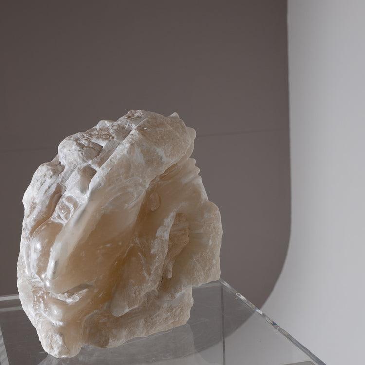 Alabaster Head, 20th Century - Ehrl Fine Art & Antiques