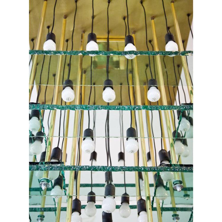 Large Chandelier, attr. to Acerbis 1970s/80s - Ehrl Fine Art & Antiques