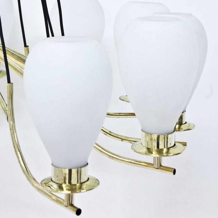 Chandelier, Italy Mid-20th Century - Ehrl Fine Art & Antiques