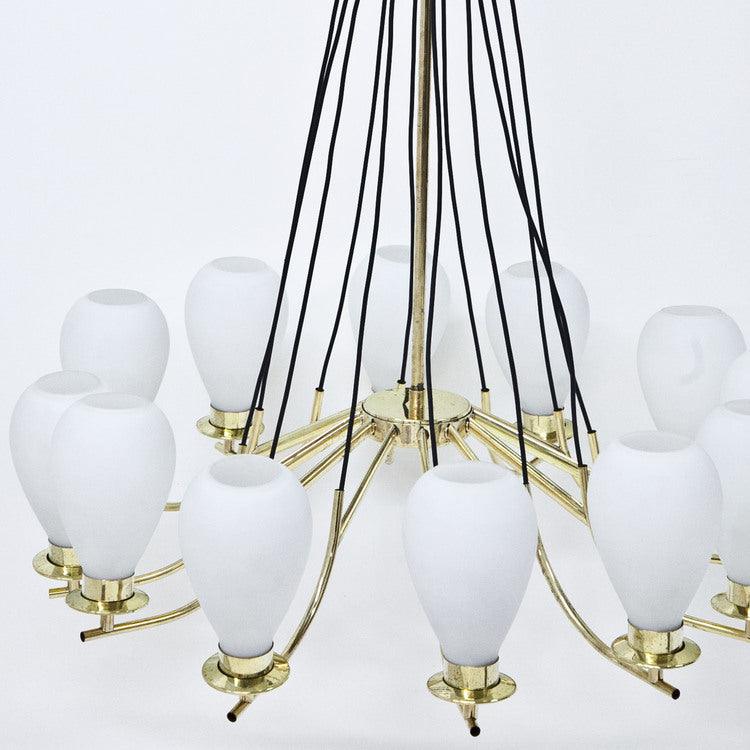 Chandelier, Italy Mid-20th Century - Ehrl Fine Art & Antiques