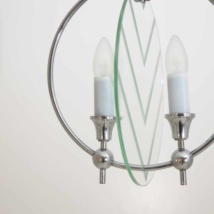 Modernist Pendant Lamp, 1930s - Ehrl Fine Art & Antiques