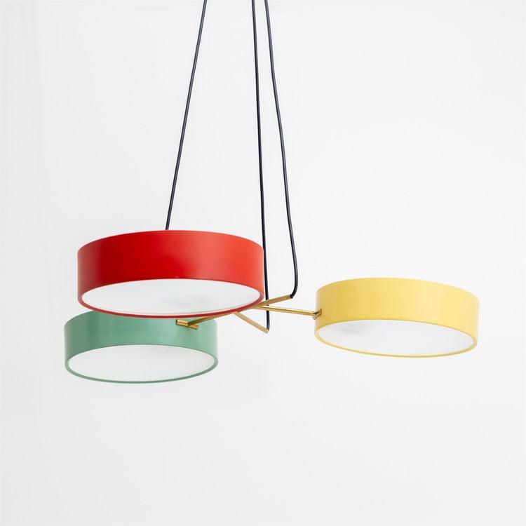 Ceiling Lamps by Stilnovo, Italy Mid-20th Century - Ehrl Fine Art & Antiques