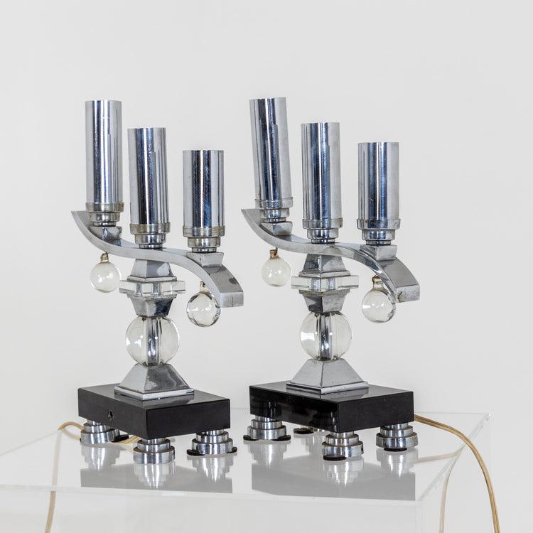 Art Deco Lamps, France 1920s - Ehrl Fine Art & Antiques