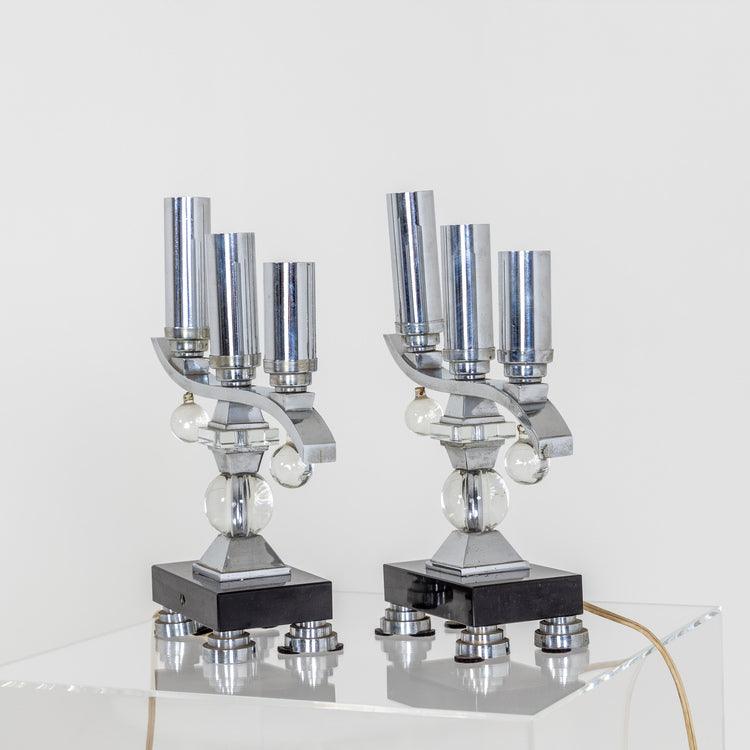 Art Deco Lamps, France 1920s - Ehrl Fine Art & Antiques