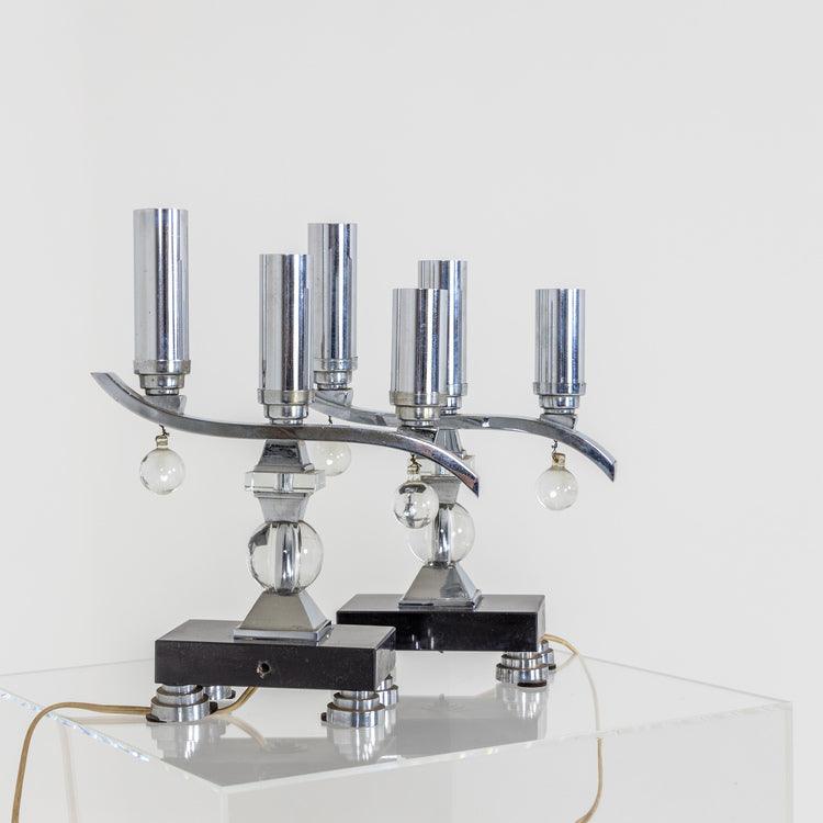 Art Deco Lamps, France 1920s - Ehrl Fine Art & Antiques