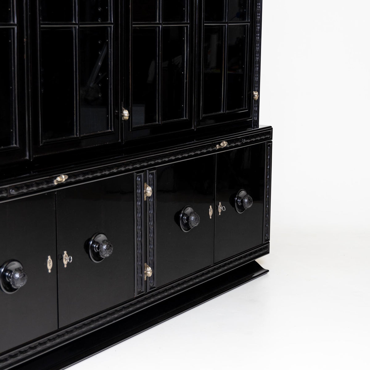 Ebonised Art Nouveau Bookcase, Vienna c. 1910