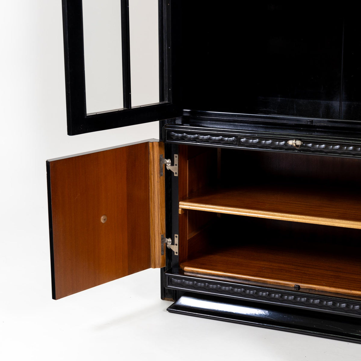 Ebonised Art Nouveau Bookcase, Vienna c. 1910
