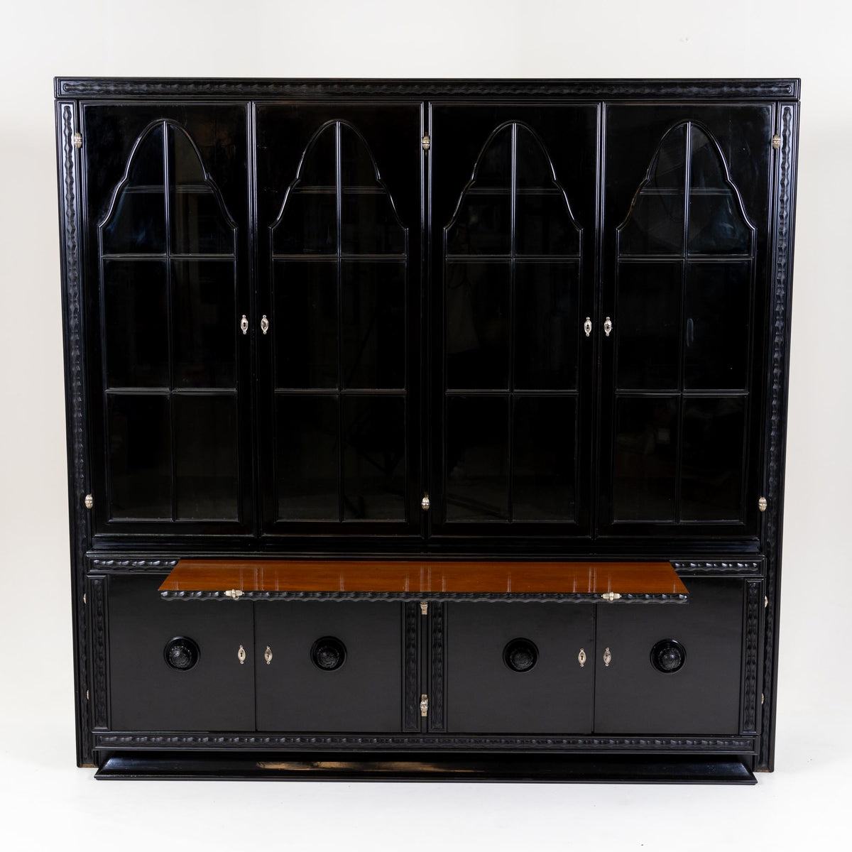 Ebonised Art Nouveau Bookcase, Vienna c. 1910