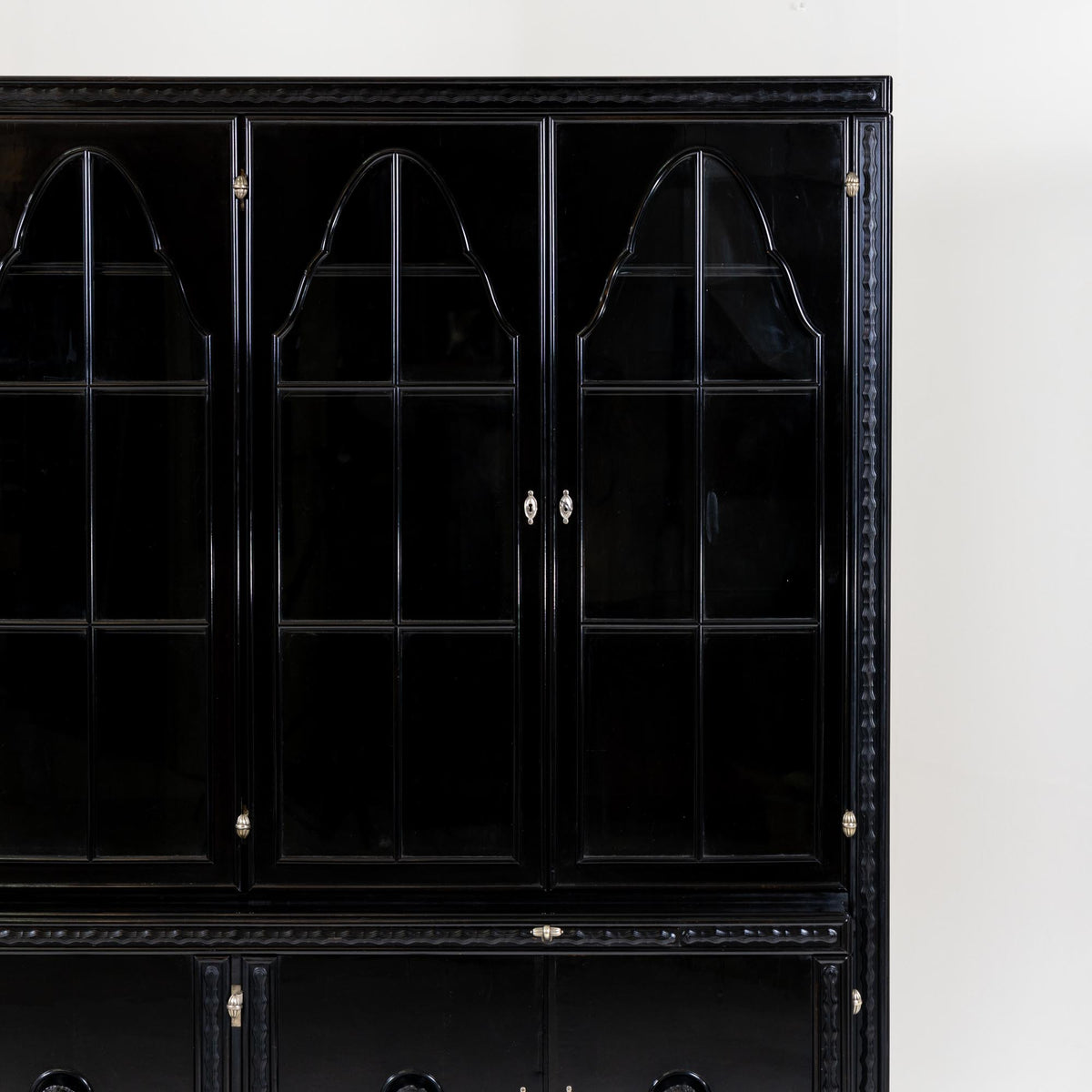 Ebonised Art Nouveau Bookcase, Vienna c. 1910