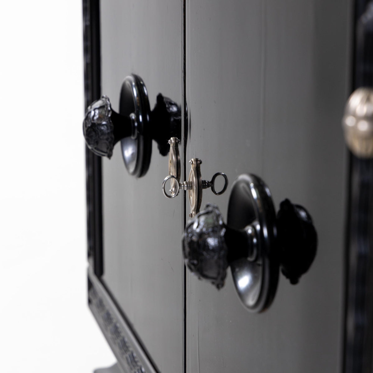 Ebonised Art Nouveau Bookcase, Vienna c. 1910