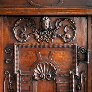 Early Baroque Hall Cabinet, 17th Century