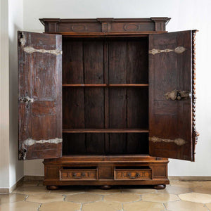 Early Baroque Hall Cabinet, 17th Century