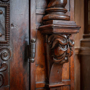 Early Baroque Hall Cabinet, 17th Century