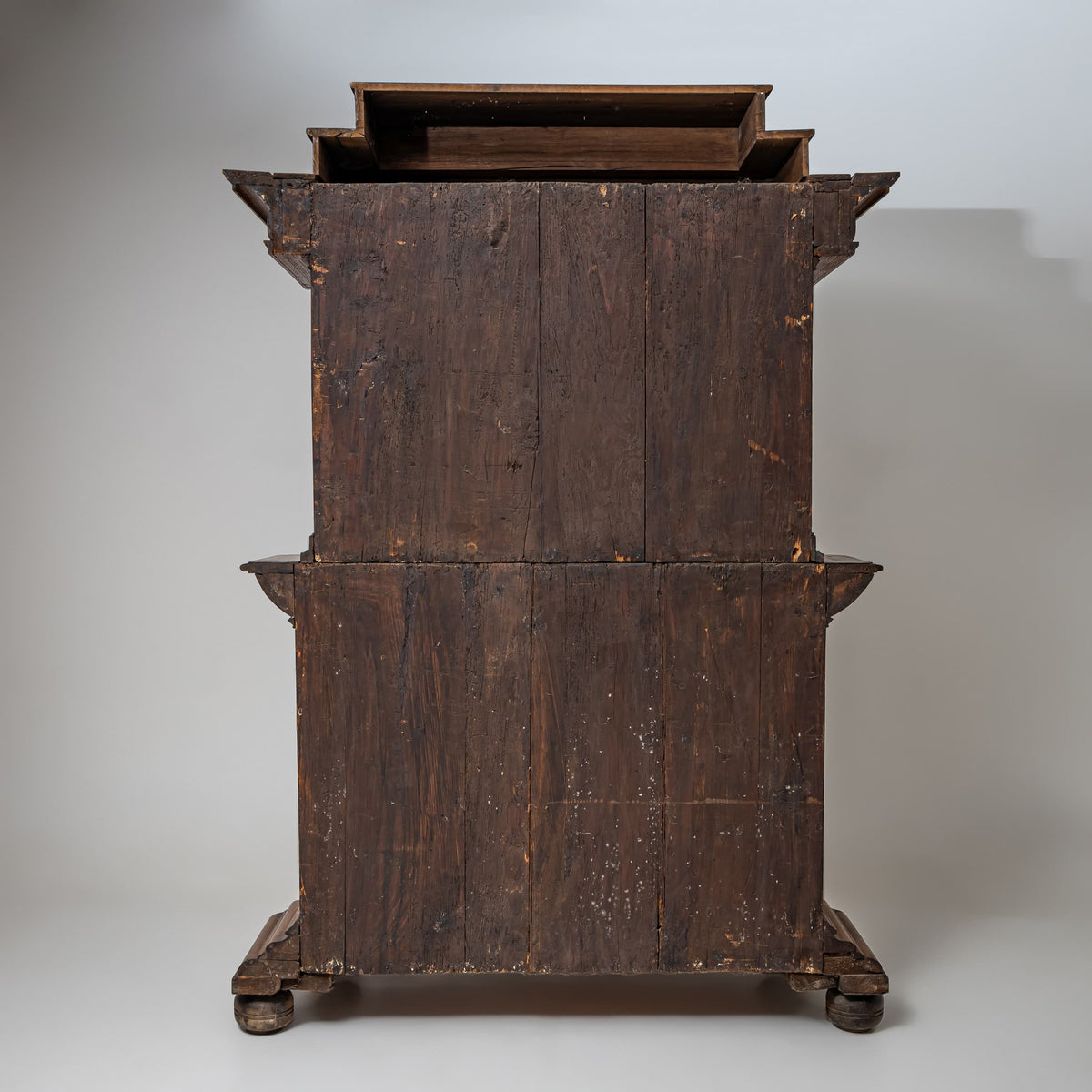 Baroque Cabinet with Turned Columns, 18th Century
